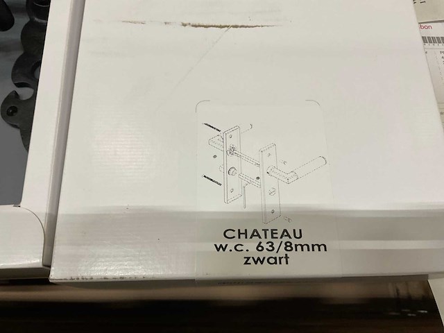 Chateau wc 63/8mm deurkruksets (90x) - afbeelding 2 van  4