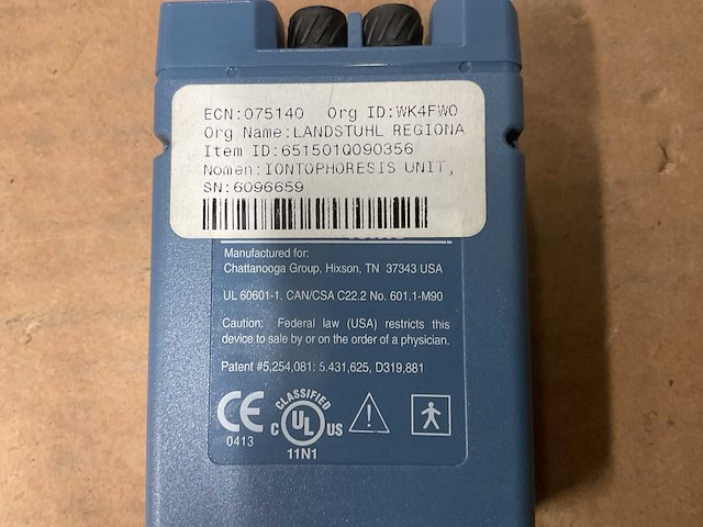 Chattanooga ionto dual channel lontophoresis system - afbeelding 3 van  5