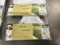 Chaud devant - chef hat - koksmuts (4x) - afbeelding 3 van  3