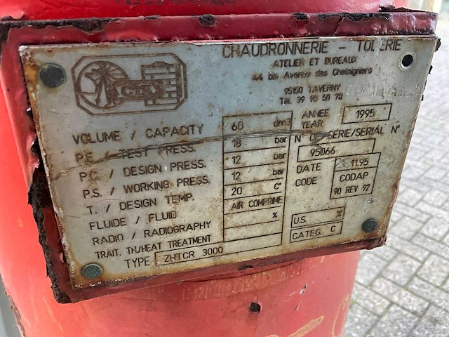 Chaudronnerie zhtcr 3000 waterfilter - afbeelding 4 van  4