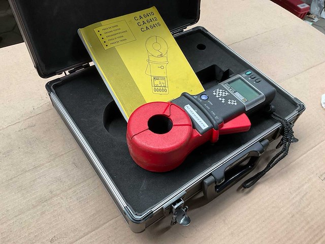 Chauvin arnoux c.a 6412 ground tester - afbeelding 1 van  5