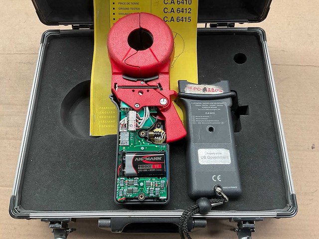Chauvin arnoux c.a 6412 ground tester - afbeelding 3 van  5