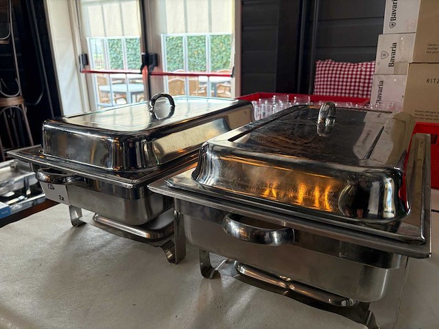 Chaving dish (2x) - afbeelding 2 van  3