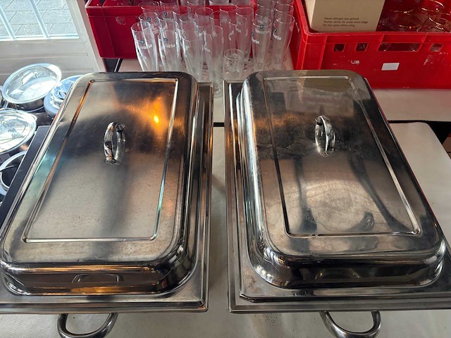 Chaving dish (2x) - afbeelding 3 van  3