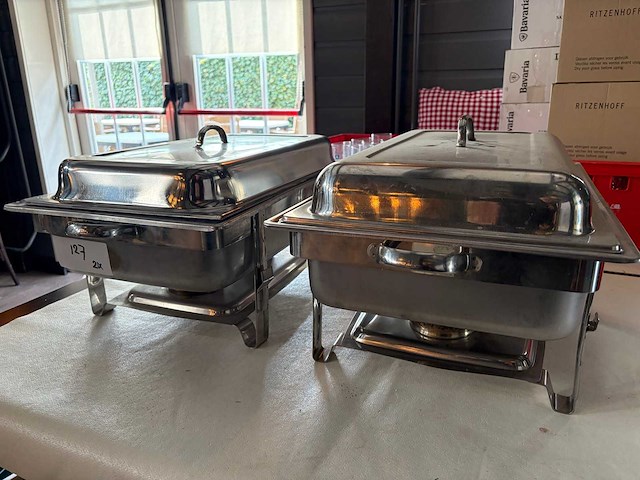 Chaving dish (2x) - afbeelding 1 van  4