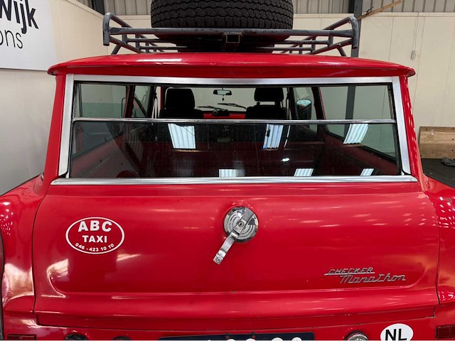 Checker - 4 dr sw - oldtimer - v8 - 1972 - afbeelding 27 van  38
