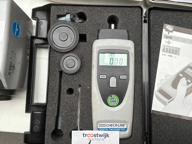 Checkline cdt-2000hd tachometer - afbeelding 2 van  6