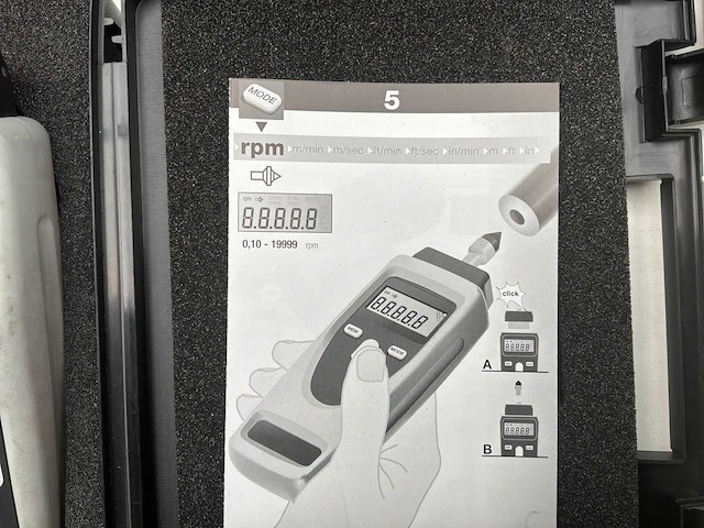 Checkline cdt-2000hd tachometer - afbeelding 4 van  6