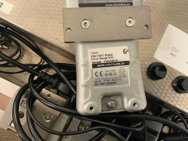 Checkline fgv-10x6 digital trektest meter - afbeelding 6 van  6