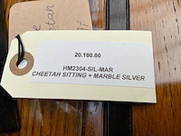 Cheetah sitting statue - afbeelding 4 van  4