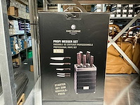 Chef cuisine professional knife set 6-delig