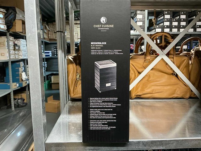 Chef cuisine professional knife set 6-delig - afbeelding 5 van  5