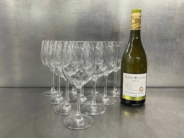 Chef & sommelier - cabernet tulip - glazenkrat met 24 wijnglazen (20x) - afbeelding 13 van  14