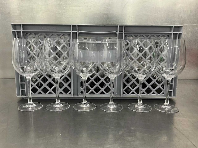 Chef & sommelier - cabernet tulip - glazenkrat met 24 wijnglazen (5x) - afbeelding 2 van  9