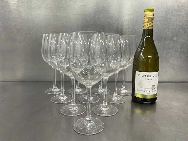 Chef & sommelier - cabernet tulip - glazenkrat met 24 wijnglazen (5x) - afbeelding 6 van  9