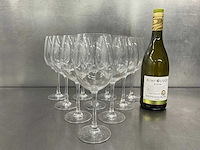 Chef & sommelier - cabernet tulip - glazenkrat met 24 wijnglazen (5x) - afbeelding 6 van  9