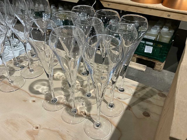 Chef & sommelier - champagneglas (9x) - afbeelding 2 van  2