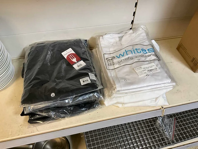 Chefswork & whites koksbuizen (10x) - afbeelding 1 van  4