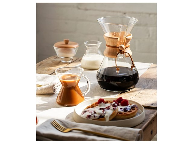Chemex classic slow coffee koffiemaker, 10-kops - afbeelding 4 van  4