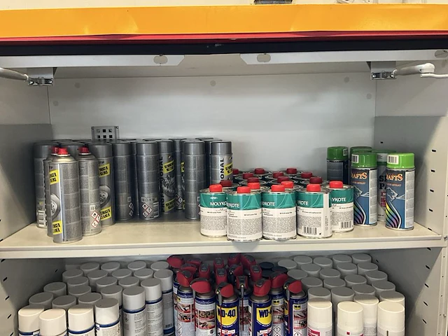Chemi kast (met inhoud) - afbeelding 4 van  7