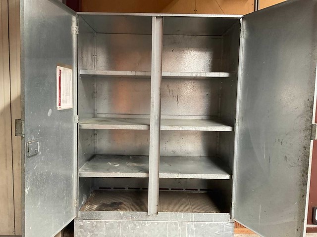 Chemicalien opslagkast - afbeelding 3 van  4