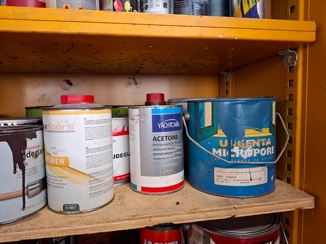 Chemicalienkast met inhoud polifer - afbeelding 3 van  17