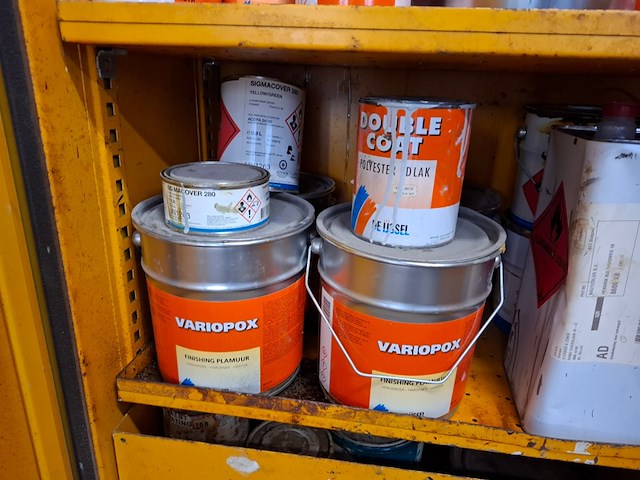 Chemicalienkast met inhoud polifer - afbeelding 6 van  17