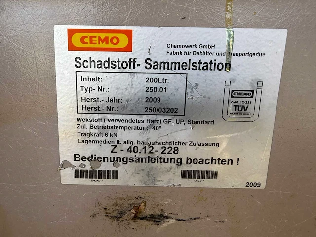 Chemo - 2009 - 250.01 - opvangbak - afbeelding 4 van  7