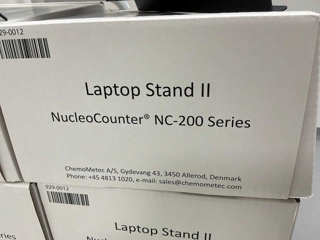 Chemometec nc-200 serie laptopstandaard (4x) - afbeelding 2 van  2