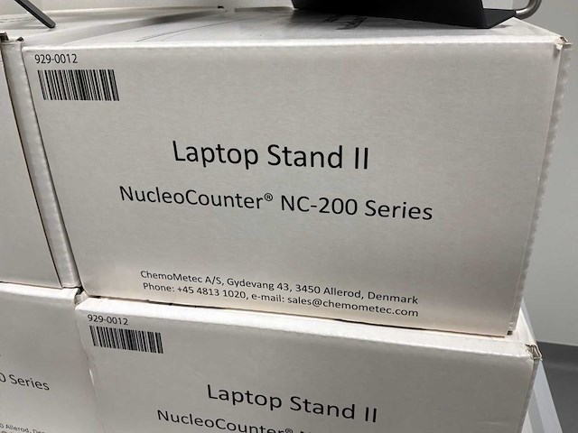 Chemometec nc-200 serie laptopstandaard (4x) - afbeelding 2 van  2