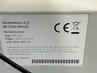 Chemometec nucleocounter geautomatiseerde celteller met printer - afbeelding 2 van  10