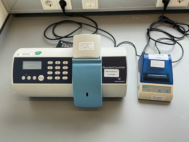 Chemometec nucleocounter geautomatiseerde celteller met printer - afbeelding 1 van  9