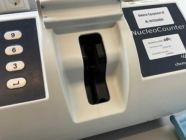 Chemometec nucleocounter geautomatiseerde celteller met printer - afbeelding 3 van  6
