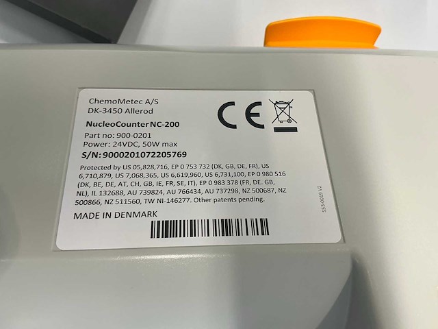 Chemometec nucleocounter nc-200 geautomatiseerde celteller met laptopstandaard - afbeelding 6 van  7