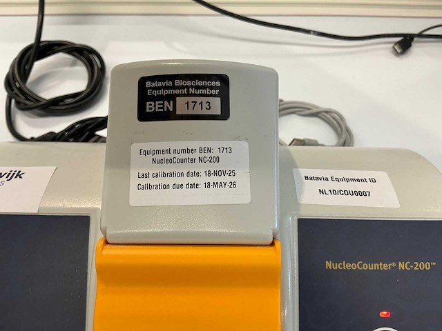 Chemometec nucleocounter nc-200 geautomatiseerde celteller met laptopstandaard - afbeelding 5 van  7