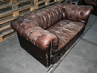 Chesterfield - 2-zits bank - afbeelding 2 van  4