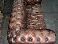 Chesterfield - 2-zits bank - afbeelding 3 van  4