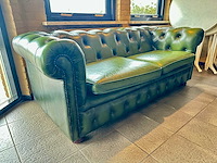 Chesterfield - bank groen - afbeelding 2 van  5