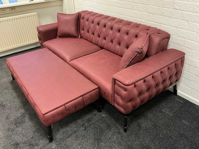 Chesterfield - bankstel 220 cm - afbeelding 1 van  7