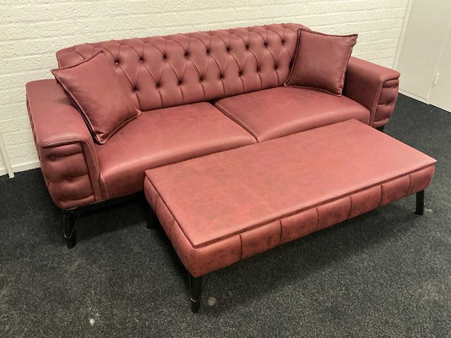 Chesterfield - bankstel 220 cm - afbeelding 2 van  7