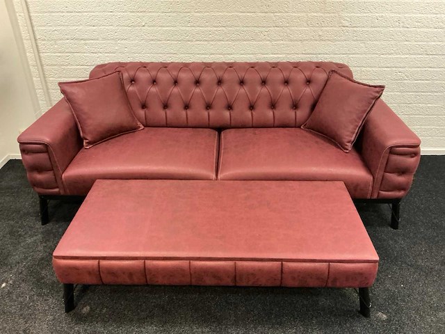 Chesterfield - bankstel 220 cm - afbeelding 3 van  7