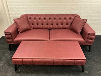 Chesterfield - bankstel 220 cm - afbeelding 3 van  7