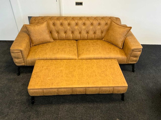 Chesterfield - bankstel 220 cm - afbeelding 2 van  6
