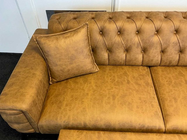 Chesterfield - bankstel 220 cm - afbeelding 4 van  6