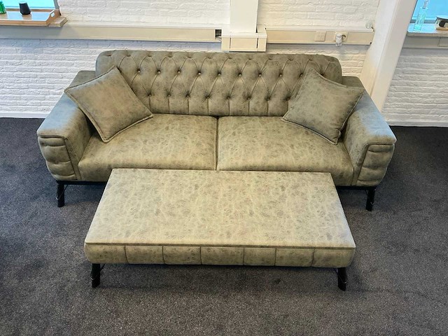 Chesterfield - bankstel 220 cm - afbeelding 2 van  6