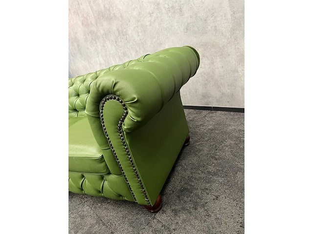 Chesterfield - design sofa groen - afbeelding 9 van  10