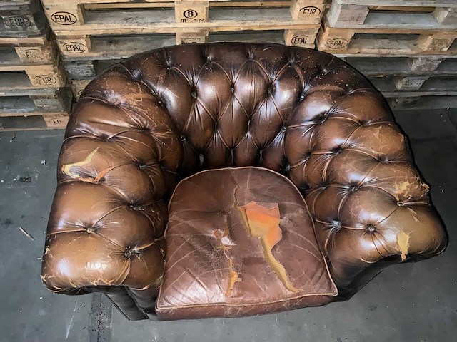 Chesterfield - fauteuil - afbeelding 2 van  4