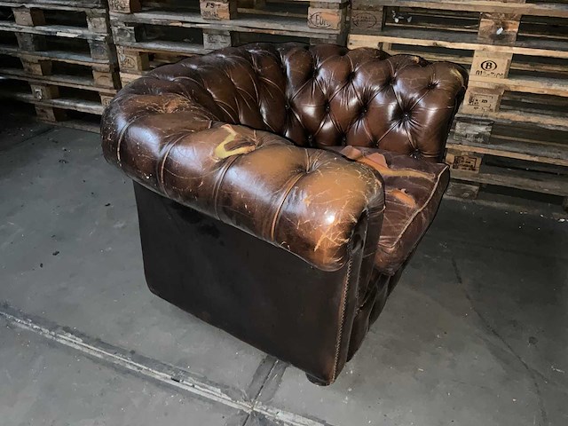 Chesterfield - fauteuil - afbeelding 3 van  4