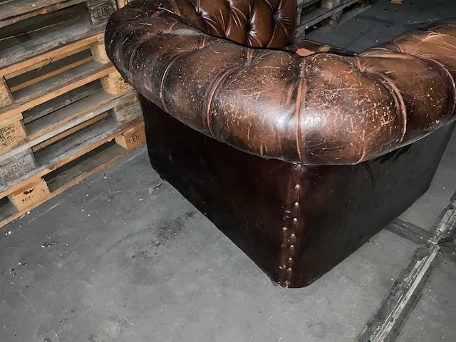 Chesterfield - fauteuil - afbeelding 4 van  4