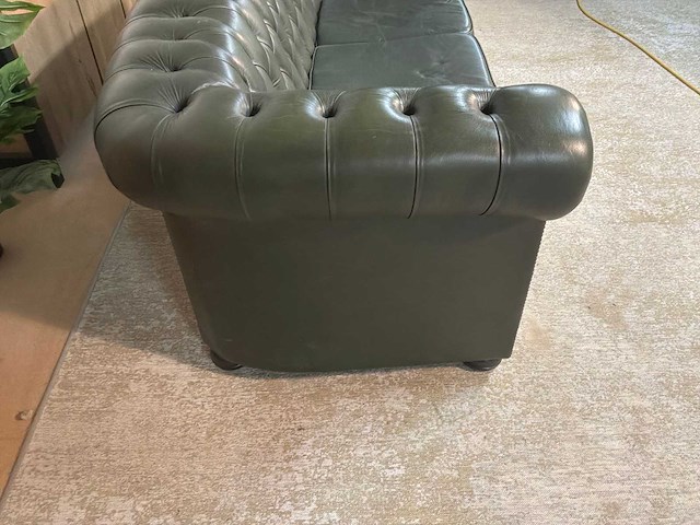 Chesterfield leren bankstel - afbeelding 5 van  15